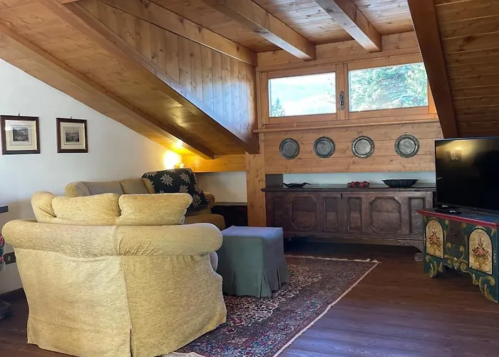 360-degree Panoramic Attic In Cortina Cortina d'Ampezzo