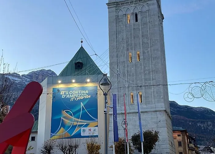 360-degree Panoramic Attic In Cortina * Cortina dʼAmpezzo